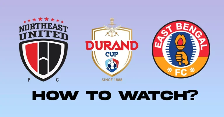 Durand Cup 2023: NorthEast United vs. East Bengal