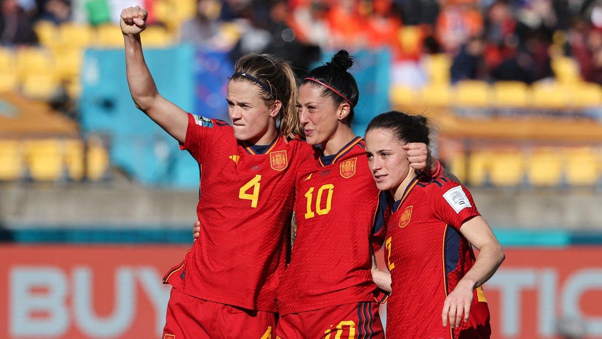 Spain vs Sweden FIFA Women's World Cup 2023 Semifinal Match - Intense Battle on the Field