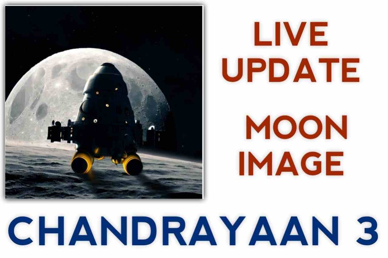 Chandrayaan-3 spacecraft in space, on its journey to the Moon's surface. Follow the live tracking and updates on this historic ISRO mission