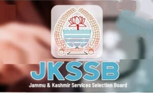 JKSSB Document Verification cum Interview for various post check full details