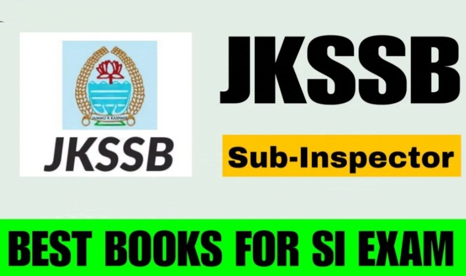 JKSSB:Top Books to Prepare for SI Recruitment 2024 Check here 