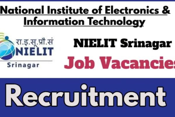 NIELIT Srinagar Recruitment 2024: Check eligibilty & apply online