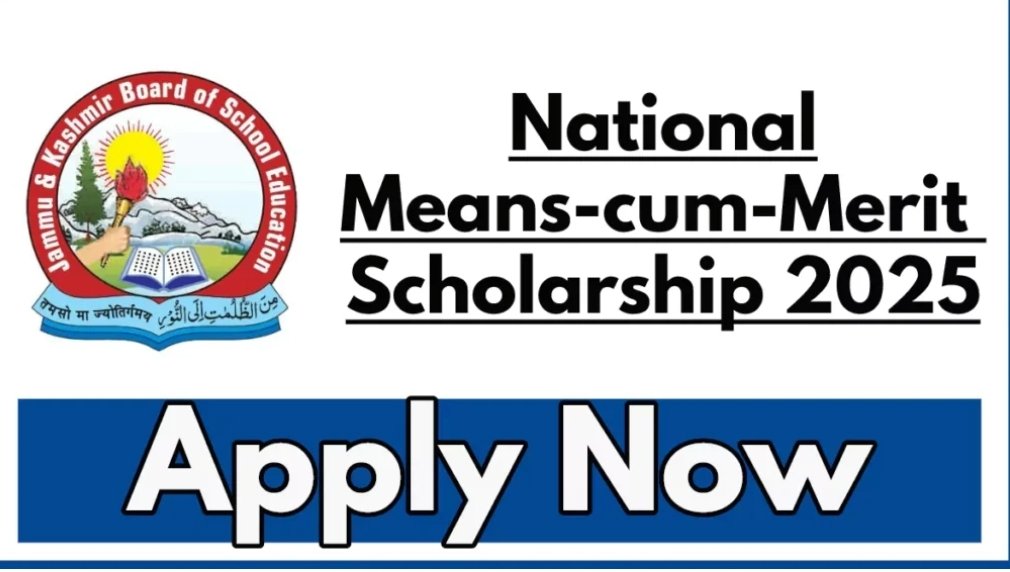 JKBOSE Means-cum-Merit Scholarship 2025:Notification out check details