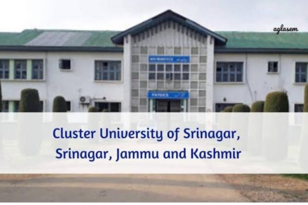 IMG 20250830 161640 Cluster University Srinagar Admission notification released for Ph.D. in Various Disciplines check full details here